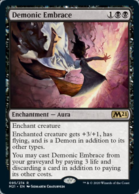 Demonic Embrace [Core Set 2021] | Fandemonia Ltd