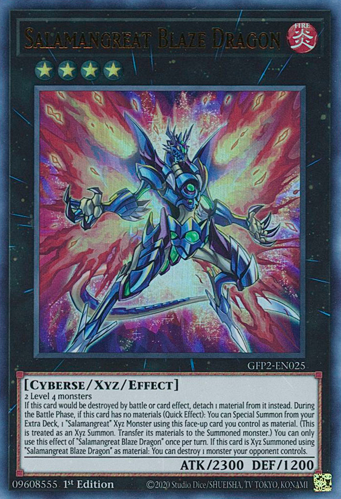 Salamangreat Blaze Dragon [GFP2-EN025] Ultra Rare | Fandemonia Ltd