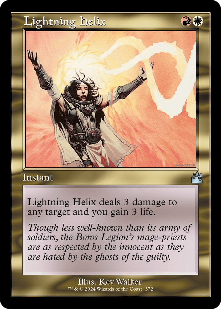 Lightning Helix (Retro Frame) [Ravnica Remastered] | Fandemonia Ltd