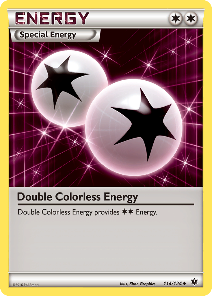 Double Colorless Energy (114/124) [XY: Fates Collide] | Fandemonia Ltd