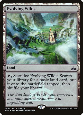 Evolving Wilds [Rivals of Ixalan Promos] | Fandemonia Ltd