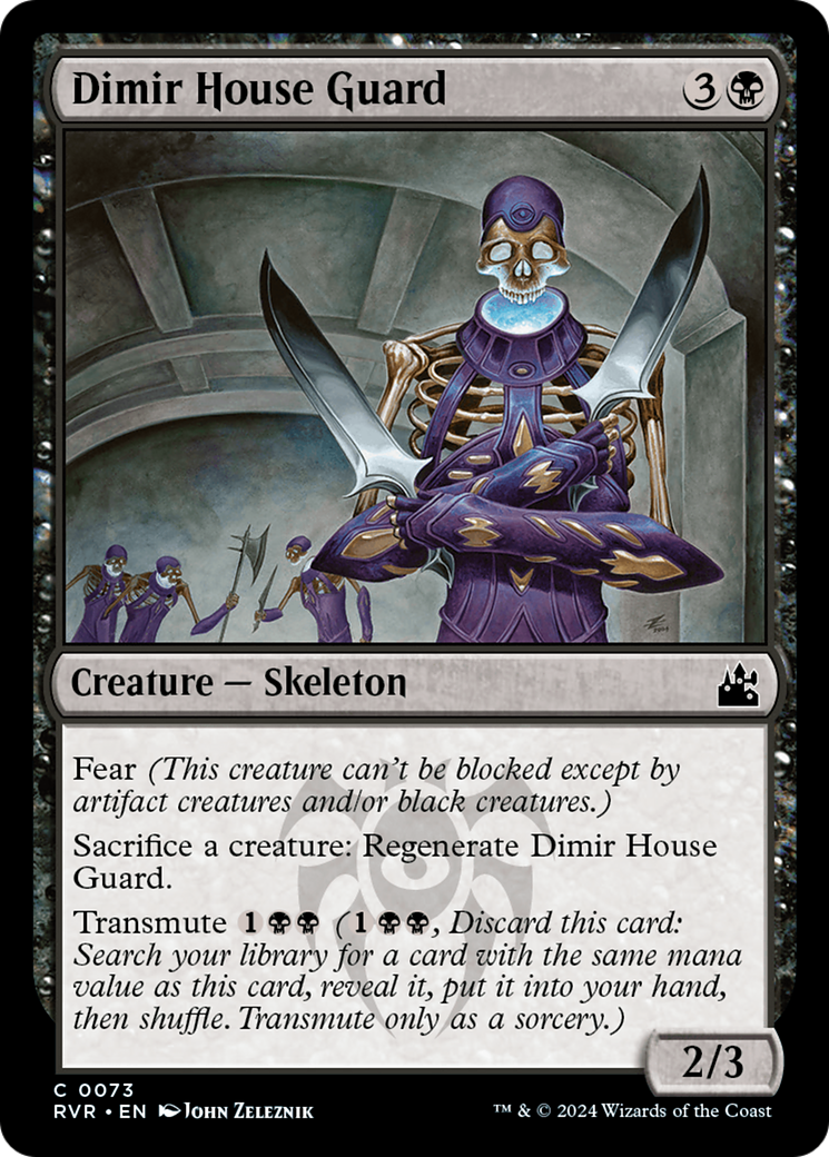 Dimir House Guard [Ravnica Remastered] | Fandemonia Ltd