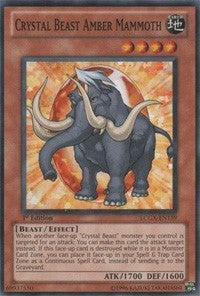 Crystal Beast Amber Mammoth [LCGX-EN159] Common | Fandemonia Ltd