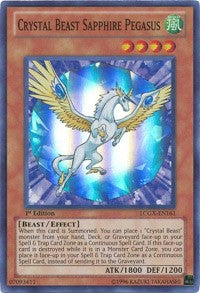 Crystal Beast Sapphire Pegasus [LCGX-EN161] Super Rare | Fandemonia Ltd