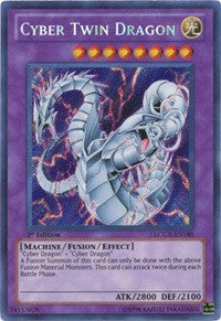 Cyber Twin Dragon [LCGX-EN180] Secret Rare | Fandemonia Ltd