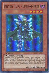 Destiny HERO - Diamond Dude [LCGX-EN124] Super Rare | Fandemonia Ltd