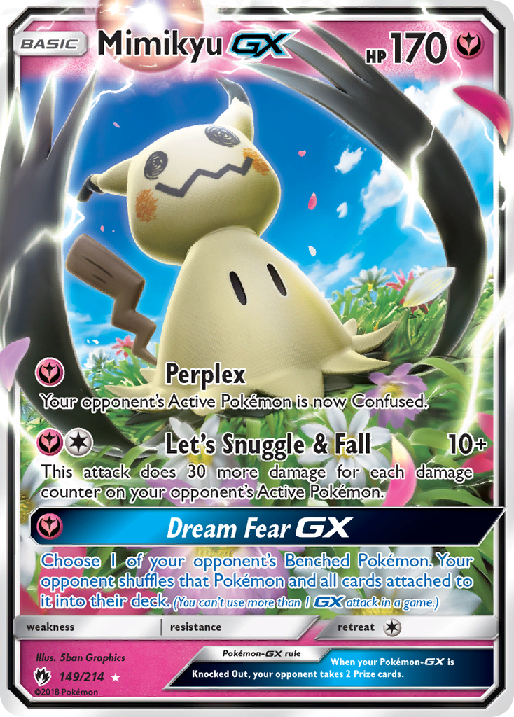 Mimikyu GX (149/214) [Sun & Moon: Lost Thunder] | Fandemonia Ltd