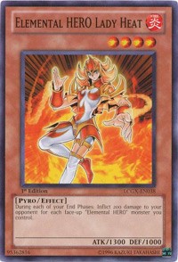 Elemental HERO Lady Heat [LCGX-EN038] Common | Fandemonia Ltd