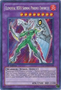 Elemental HERO Shining Phoenix Enforcer [LCGX-EN139] Secret Rare | Fandemonia Ltd