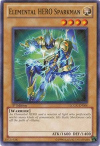 Elemental HERO Sparkman [LCGX-EN006] Common | Fandemonia Ltd