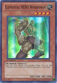 Elemental HERO Woodsman [LCGX-EN034] Super Rare | Fandemonia Ltd