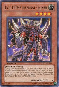 Evil HERO Infernal Gainer [LCGX-EN030] Common | Fandemonia Ltd