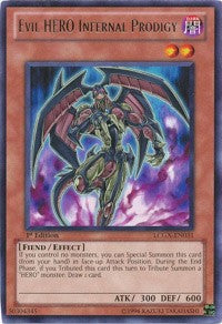 Evil HERO Infernal Prodigy [LCGX-EN031] Rare | Fandemonia Ltd