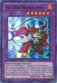 Evil HERO Infernal Sniper [LCGX-EN071] Ultra Rare | Fandemonia Ltd