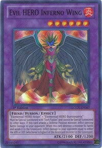 Evil HERO Inferno Wing [LCGX-EN067] Super Rare | Fandemonia Ltd