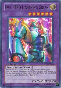 Evil HERO Lightning Golem [LCGX-EN068] Super Rare | Fandemonia Ltd