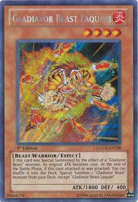 Gladiator Beast Laquari [LCGX-EN238] Secret Rare | Fandemonia Ltd