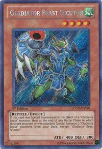 Gladiator Beast Secutor [LCGX-EN240] Secret Rare | Fandemonia Ltd