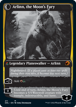 Arlinn, the Pack's Hope // Arlinn, the Moon's Fury [Innistrad: Double Feature] | Fandemonia Ltd