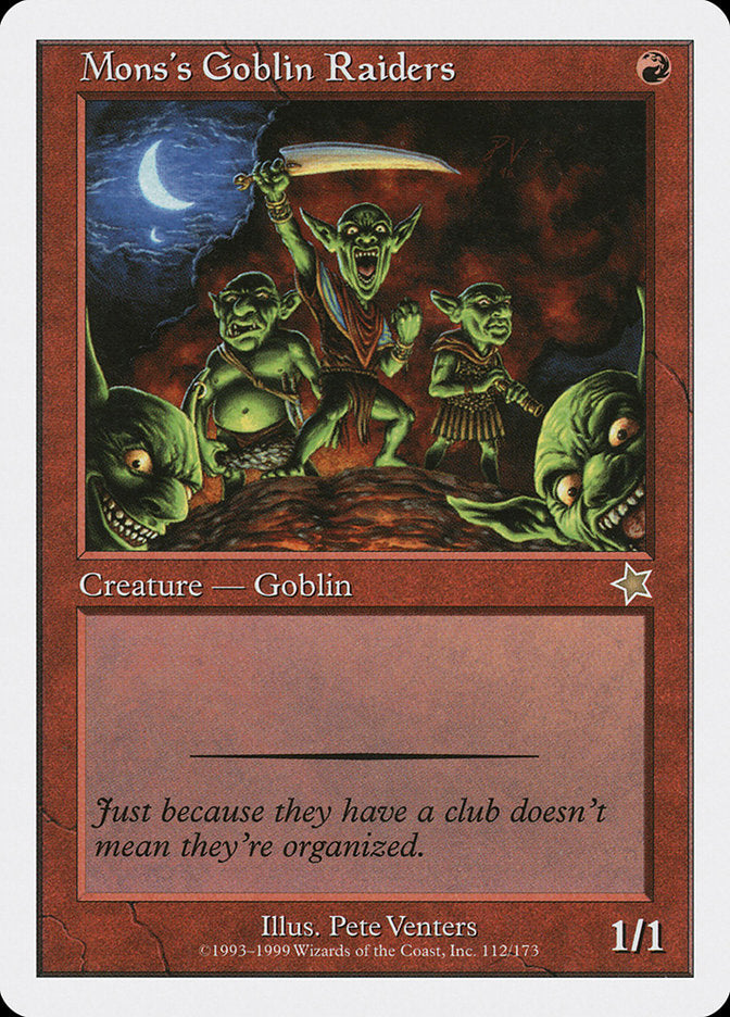 Mons's Goblin Raiders [Starter 1999] | Fandemonia Ltd