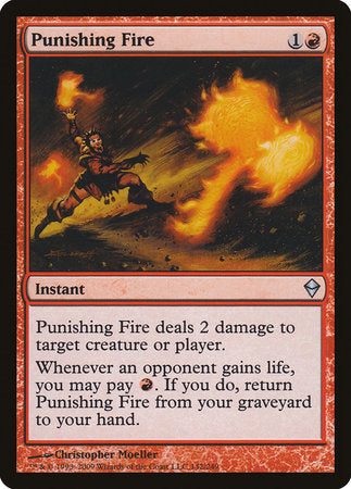 Punishing Fire [Zendikar] | Fandemonia Ltd