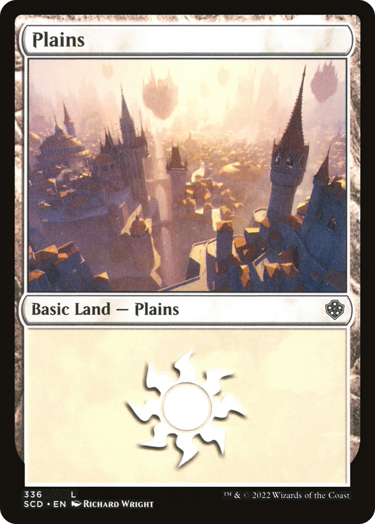 Plains (336) [Starter Commander Decks] | Fandemonia Ltd