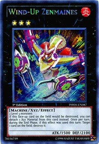 Wind-Up Zenmaines [PHSW-EN087] Secret Rare | Fandemonia Ltd