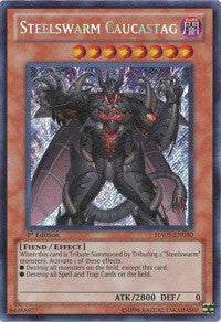 Steelswarm Caucastag [HA05-EN050] Secret Rare | Fandemonia Ltd