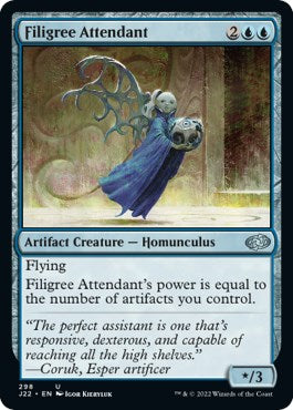 Filigree Attendant [Jumpstart 2022] | Fandemonia Ltd