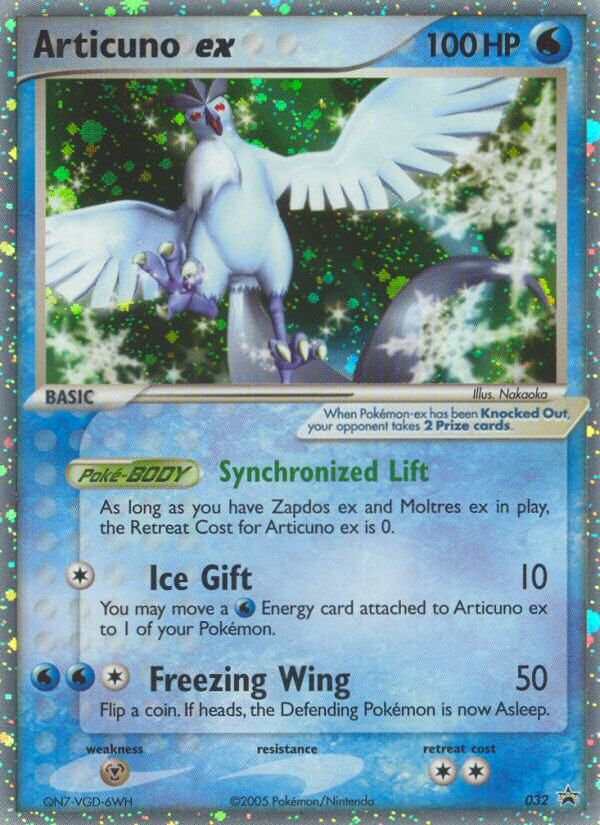 Articuno ex (032) [Nintendo: Black Star Promos] | Fandemonia Ltd