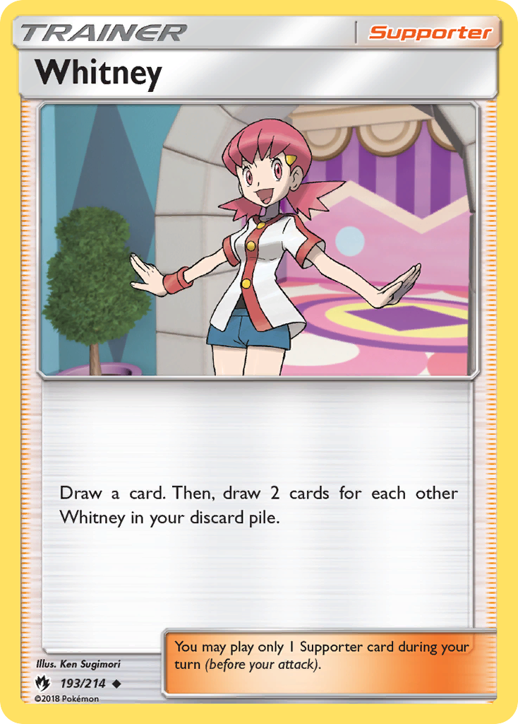 Whitney (193/214) [Sun & Moon: Lost Thunder] | Fandemonia Ltd