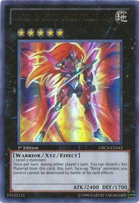 Number 12: Crimson Shadow Armor Ninja [ORCS-EN042] Ultra Rare | Fandemonia Ltd