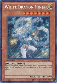 White Dragon Ninja [ORCS-EN084] Secret Rare | Fandemonia Ltd