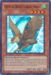 Crystal Beast Cobalt Eagle [RYMP-EN045] Super Rare | Fandemonia Ltd