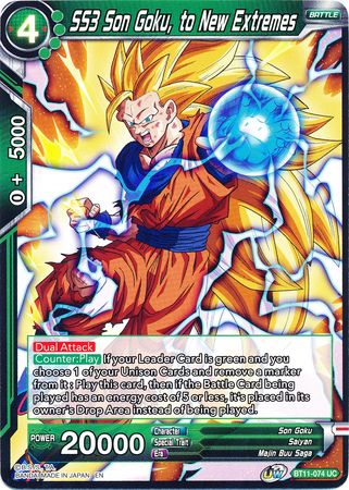 SS3 Son Goku, to New Extremes [BT11-074] | Fandemonia Ltd