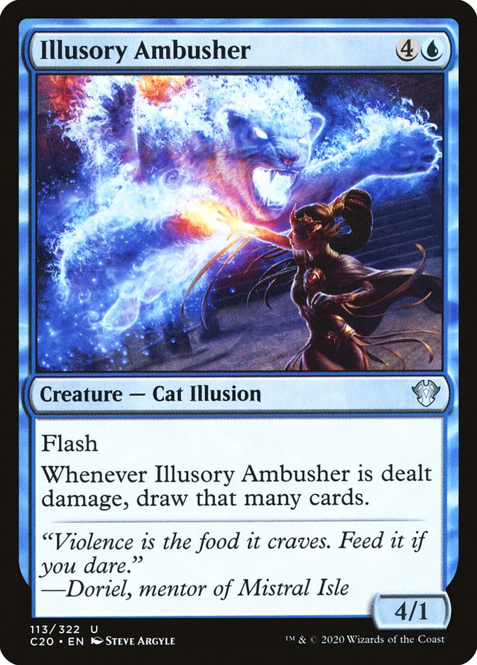 Illusory Ambusher [Commander 2020] | Fandemonia Ltd