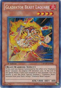 Gladiator Beast Laquari [RYMP-EN096] Secret Rare | Fandemonia Ltd