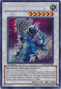 Gravity Warrior [PRC1-EN020] Secret Rare | Fandemonia Ltd