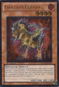 Evolsaur Cerato (UTR) [PHSW-EN020] Ultimate Rare | Fandemonia Ltd