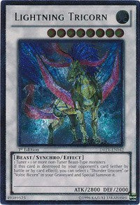 Lightning Tricorn (UTR) [DREV-EN042] Ultimate Rare | Fandemonia Ltd