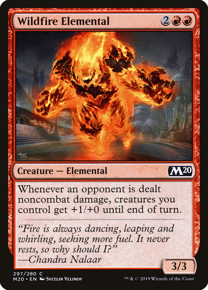 Wildfire Elemental [Core Set 2020] | Fandemonia Ltd