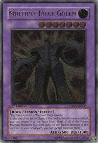 Multiple Piece Golem (UTR) [TDGS-EN038] Ultimate Rare | Fandemonia Ltd