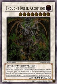 Thought Ruler Archfiend (UTR) [TDGS-EN044] Ultimate Rare | Fandemonia Ltd