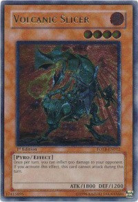 Volcanic Slicer (UTR) [FOTB-EN012] Ultimate Rare | Fandemonia Ltd