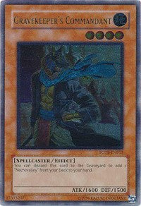 Gravekeeper's Commandant (UTR) [FOTB-EN015] Ultimate Rare | Fandemonia Ltd