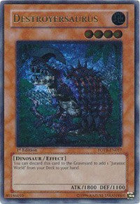 Destroyersaurus (UTR) [FOTB-EN017] Ultimate Rare | Fandemonia Ltd