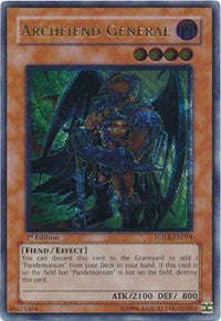 Archfiend General (UTR) [FOTB-EN019] Ultimate Rare | Fandemonia Ltd