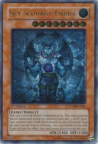 Sky Scourge Enrise (UTR) [FOTB-EN021] Ultimate Rare | Fandemonia Ltd