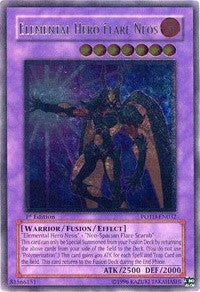 Elemental HERO Flare Neos (UTR) [POTD-EN032] Ultimate Rare | Fandemonia Ltd