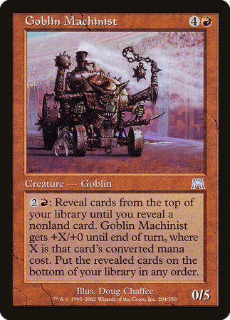 Goblin Machinist [Onslaught] | Fandemonia Ltd